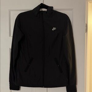 Nike Black Windbreaker Jacket